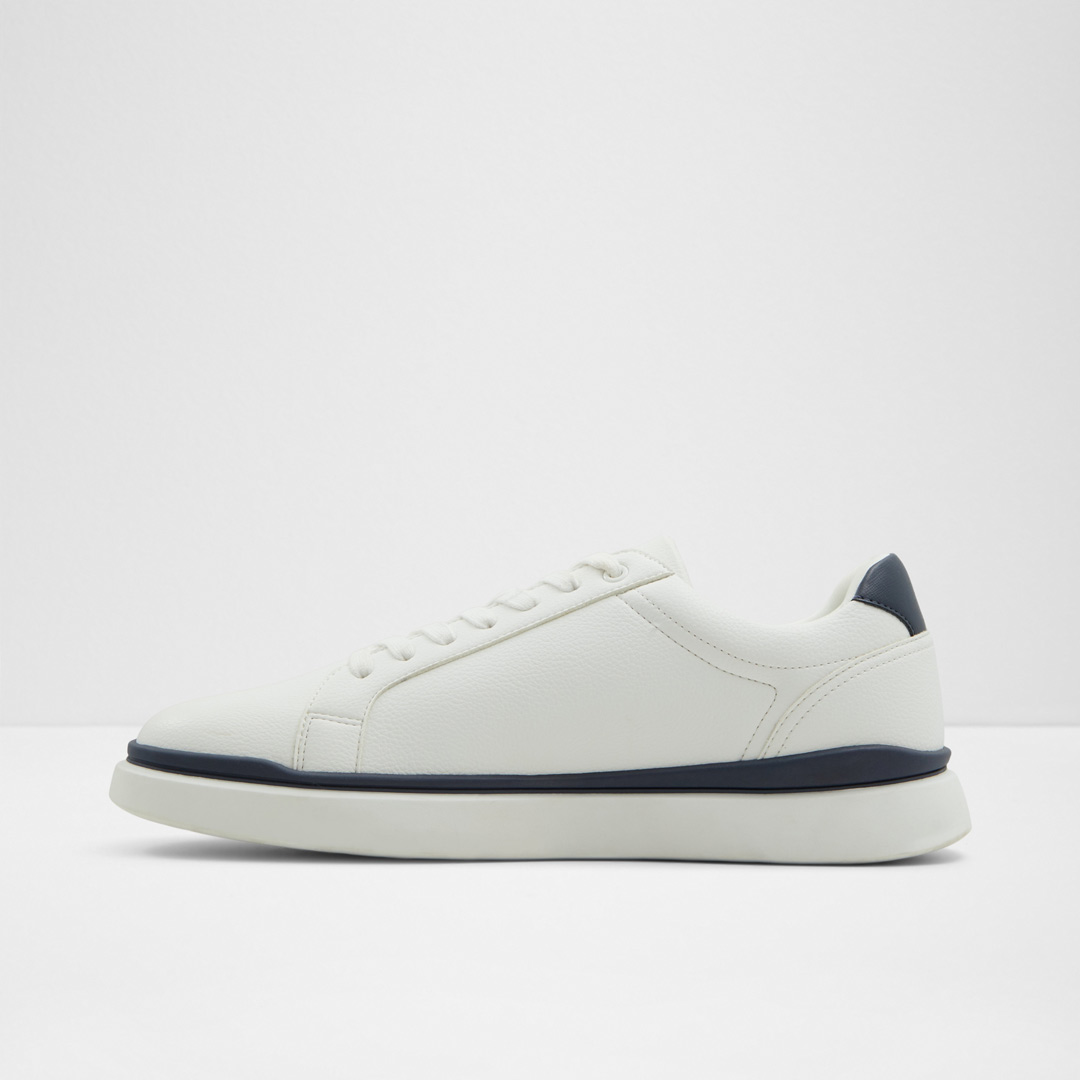 Melrick Men's White Sneakers image number 4